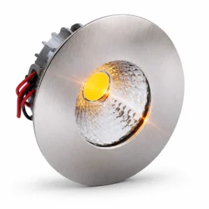 Luker Corvus Cob  Light Satin Nickel