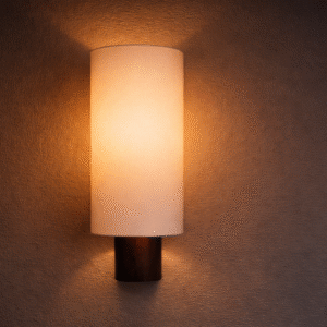 LUKER ORIA DARK WOOD INDOOR WALL LIGHT