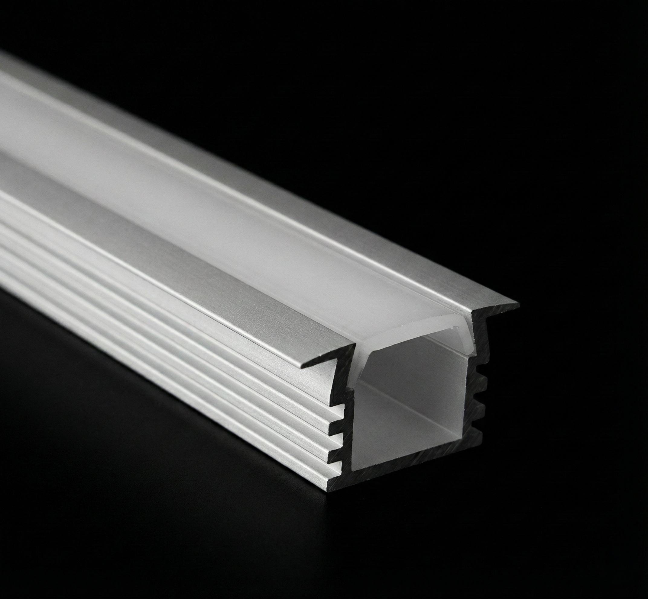Aluminum concealed LED profile channel with diffuser cover