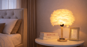 Ethereal Feather Table Lamp - LL-A1339